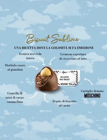 Baci Perugina x Moschino Cioccolatini 150 g Limited Edition Biscuit Sublime 2027