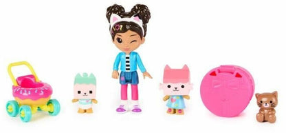 Gabby's Dollhouse Set Gioco Pandy Paws e Dolci Gattini con Accessori