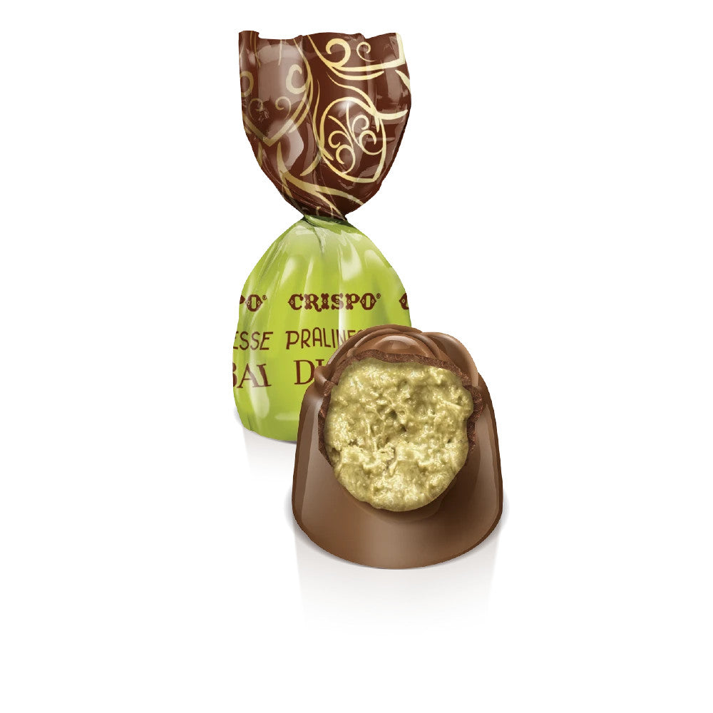 Confetti Crispo - Pralinesse Dubai 150 g Style Praline di Cioccolato Pistacchio