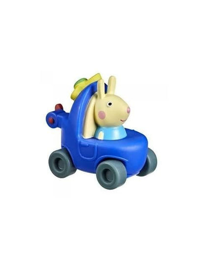 Peppa Pig - Veicolo Giocattolo con Personaggio Re Rebecca (Auto Blu Hasbro)