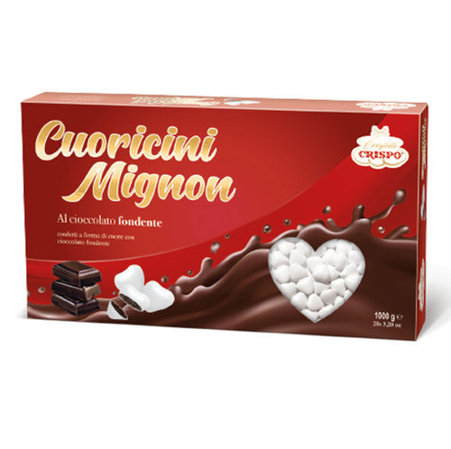 CONFETTI Crispo CUORICINI MIGNON BIANCHI
