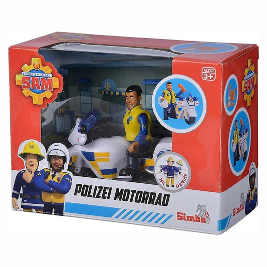 Moto Polizia della serie Sam il Pompiere marca Simba