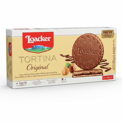 Loacker Tortina ORIGINAL Cioccolato Wafer
