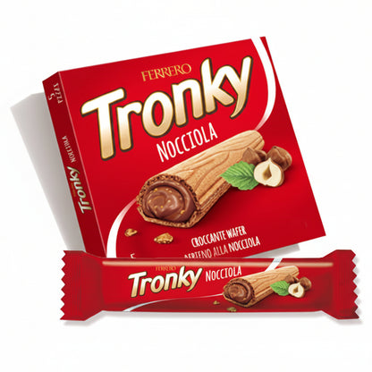 Ferrero Tronky Nocciola - Croccante Wafer Ripieno di Crema alla Nocciola